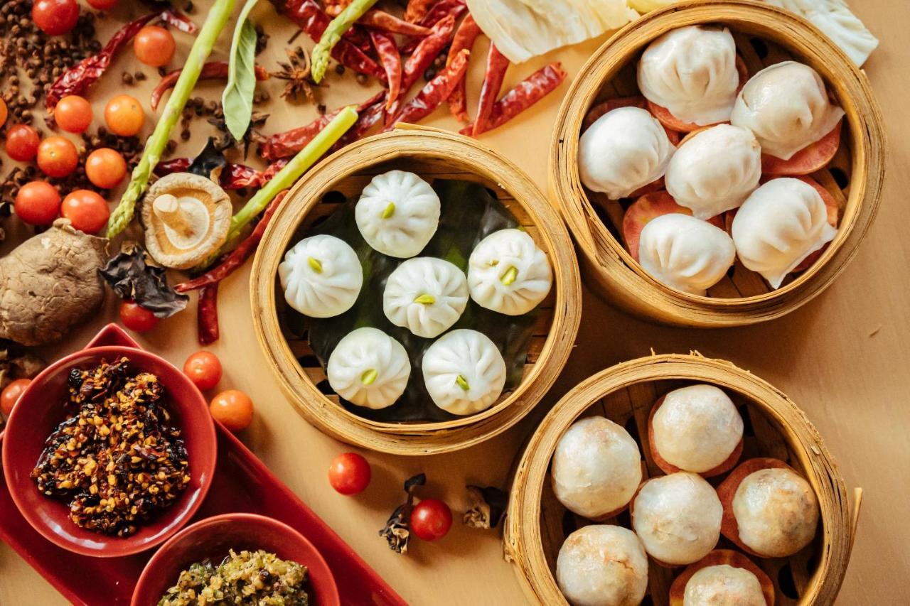 מלון Hyatt Regency Lucknow Gomti Nagar מראה חיצוני תמונה Dim sum